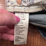 We The Free Free People  Curvy Vintage High Rise Distressed Denim Shorts Size 28‎ Photo 12
