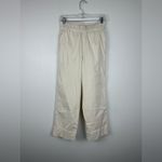 J.Crew  Astrid Wide Leg Crop Chino Pant S Natural Beige Trouser Women’s Sz S Photo 2