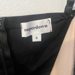 superdown  Revolv Inez Lace Bustier Mini Dress in Black Size Small Photo 8