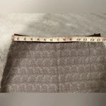 Banana Republic  Brown White Cotton Lined Zip Pencil Skirt Front Pleat Size 2 Photo 8