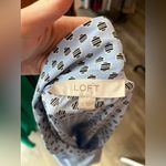 Loft  Blue Polka Dot Button Down Shirt Photo 1