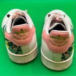 Adidas HTF Rare Stan Smith X Floral Print White Leather SZ US5.5 Sneakers Shoes Photo 2