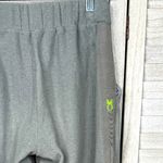 DUDLEY STEPHENS Jay Terry Fleece Joggers with Grosgrain Side Stripe Gray Photo 2