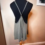 We The Free Free People Olive Sz S Lightweight Breezy Swing Tank top Strappy Back Flowy Photo 4