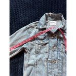 Old Navy  Womens Denim Trucker Jacket Y2K‎  Distressed Size Small Photo 7