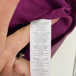 Nasty Gal NWOT | Collection women’s faux leather purple miniskirt — size 4 Photo 3