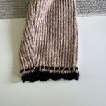 Christopher & Banks Vintage 90s  Tan Black Hand Embroidered V Neck Sweater Medium Photo 5