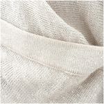 Garnet Hill Women’s 100% Organic Linen Tunic Size Medium V- Neck Light Beige Photo 7