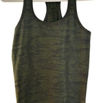Lululemon  Women's Swiftly Tech Racerback Dark Olive Camo, Size 8, Like New Photo 0