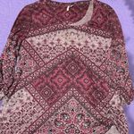 Est.1946 Bedazzled 3/4 sleeve top Red Size XL Photo 0