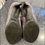 Unisa  gray suede peep toe stiletto booties sz 7 1/2 Photo 4