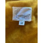 Size L//Vintage 70s Velour Lounge Jumpsuit by Loungees Yellow Size L Photo 6