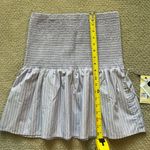 Nation Ltd Brand New Priscilla Smocked Skirt Vacation Stripe Size M Photo 4