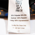 Camilla And Marc  Evocateur Orange Leopard Floral Print Mesh Panel Sheath Dress 4 Photo 2