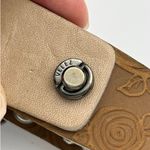 Velez Women's Cream Leather Beaded Western Style Belt Size M Size M Photo 6