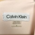 Calvin Klein Women’s Light Pink Keyhole Open Flare Sleeve Wide Leg Jumpsuit Photo 10