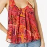 Free People paisley print flowy halter tank Photo 0