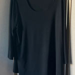Slinky Brand  Classic Black Blouse 1X Photo 0