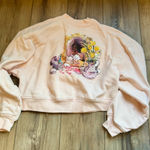 Disney Aristocats Marie portrait Crop Sweatshirt | Light Pink | M | EUC Photo 0