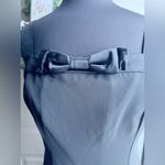 NWT Y2K mini black bow swing cocktail party dress, size 13/14 Size M Photo 3