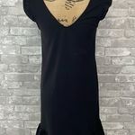 Reserved  Ponte Knit Black Dress Photo 4