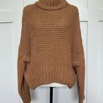 Free People My Only Sunshine Chunky Knit Sweater Large Photo 0