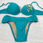 Brazilian Size Large Teal Bikini Set Teal. New With Tags Photo 1