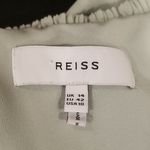 Reiss ππ Thora Pleated Chiffon Dress ~ Aqua US 10 Photo 14