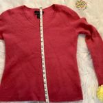 Tahari  Pure Luxe Pink 100% Cashmere Sweater Med Photo 3