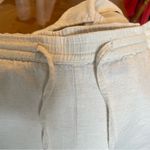 MPH Collection2 pc set. Cream Short Sleeve Shirt with Animal Print.Embroidered! Tan Size M Photo 6