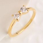 NWT Gold Ring Bow Photo 0