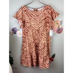 Nine West Striped Peplum Dress - Size - Small Photo 4