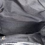 BLACK FAUX LEATHER BACKPACK STYLE BAG Photo 4