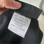 Athleta  black fleece lined sleeveless tank athletic a line dress L layering gorp Photo 4