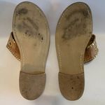 Jack Rogers  Brown tan gold sandals shoes size 9 made in Mexico SEE PHOTOS RARE Photo 7