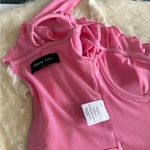 White Fox Boutique See You Again Candy Pink Bustier Skirt Set Photo 4