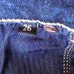 7 For All Mankind 7FAMK High Waist Slim Kick Crop Jeans Size 26 Photo 6