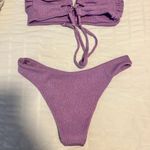 SheIn Lilac Swim Suit Set Photo 4
