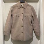 Joie  Cozy Cream Sherpa Shacket, size XS Photo 0