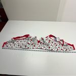 Catherines  Intimates No Wire Cotton Comfort White Red Cardinal Bra Size 48DD NEW Photo 10