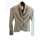 Fossil Womens Blazer XS Gray Career Office Business Casual Jacket Photo 2