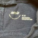 Aerie Cozy Long Sleeve Mockneck T-Shirt Navy Blue size medium Photo 5