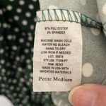 Tiffany & Grey Sleeveless Polka Dot Top MP Green Size undefined Photo 4