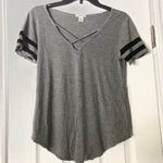 Tilly's Dark Gray Top Photo 3