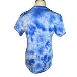 Disney  Mickey Mouse American Flag Stars Stripes Blue Tie Dye size medium t-shirt Photo 2