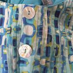 rabbit rabbit rabbit woman size 10 jumper style pockets sleeveless dress shell Blue Photo 6