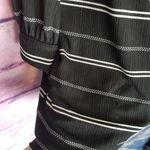 Lane Bryant BLACK WHITE BUTTON FRONT LONG LINE TUNIC 14/16 Photo 6