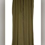 Hurley NEW Drew Paperbag-Waist Pull-On Beach Pants Green large NWT Photo 0
