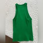 Aritzia Wilfred Green Button Up Halter Neck Tank Photo 4