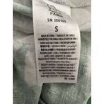 Farm Rio  Soft Garden Linen-Blend Mini Dress Size Small Green Blue NWT Photo 6